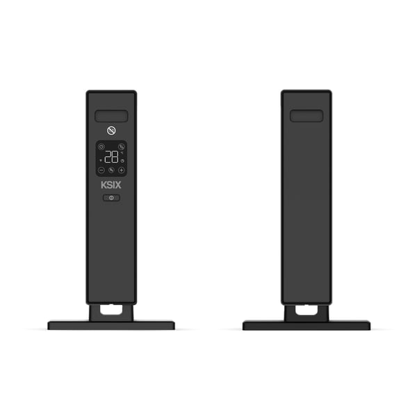 Miniatyrbillede 5 af 7: Ksix BCALE02N varmeapparat Indendørs Sort 2000 W Konvektor elektrisk rumvarmer