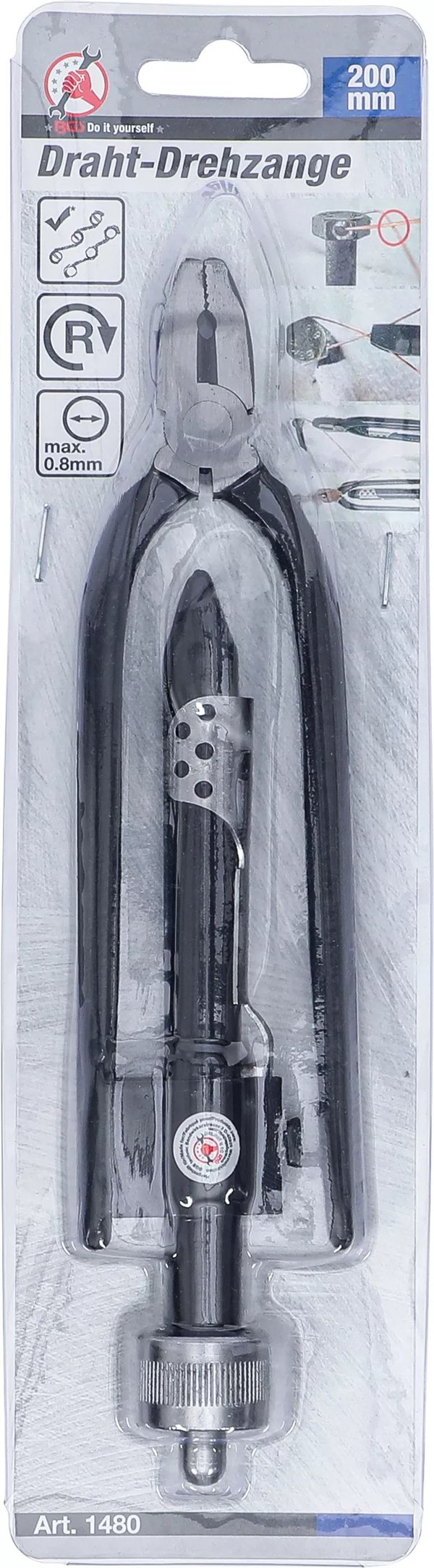 BGS technic Spring loaded Wire Spinning Pliers