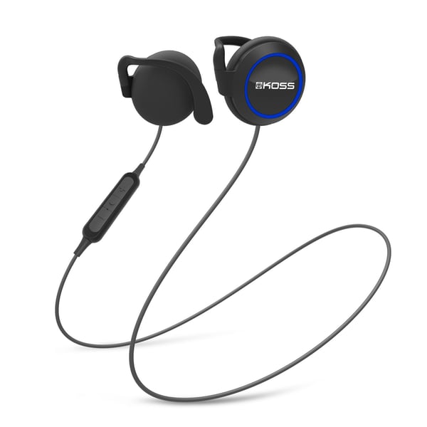 Miniatyrbillede 1 af 6: Koss BT221I Headset Trådløs Ørekrog Sport Bluetooth Sort, Blå
