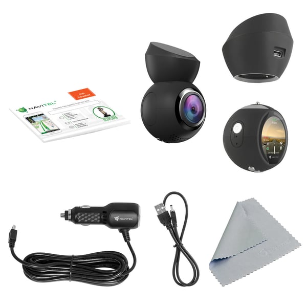 Navitel R1000 dashcam Fuld HD Wi-Fi Batteri, DC Sort