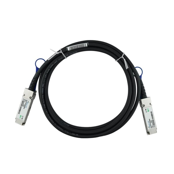 BlueOptics MCP1650-H01AE30 InfiniBand og fiberoptisk kabel 2 m QSFP56 Sort