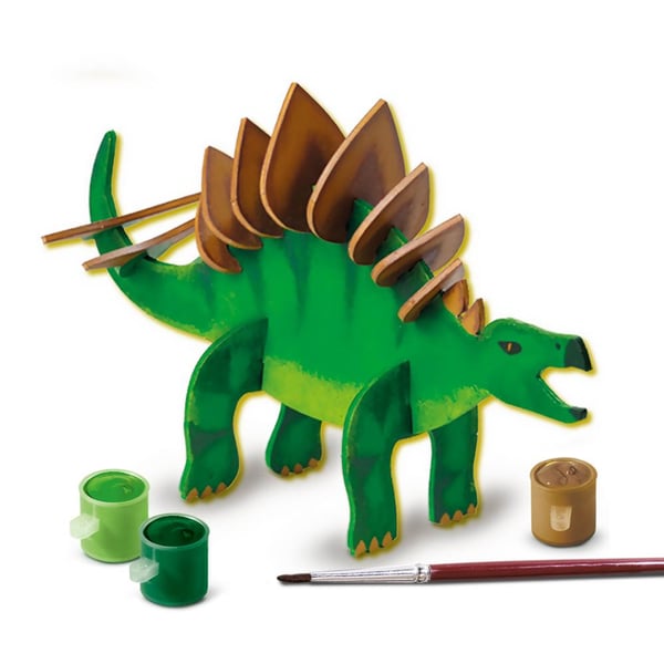 SES Creative Wooden dino glow in the dark