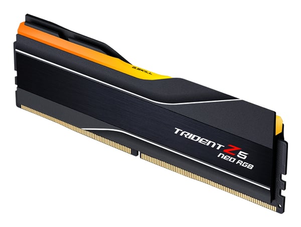 Miniatyrbillede 3 af 8: G.Skill Trident Z5 Neo RGB F5-6000J3038F16GH1-TZ5NR hukommelsesmodul 16 GB 1 x 16 GB DDR5 6000 MT/s 288-pin DIMM