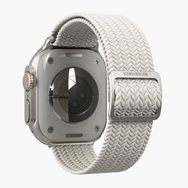 Miniatyrbillede 2 af 4: Vonmählen Woven Loop Rem Cremefarvet Nylon