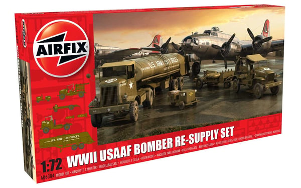 Miniatyrbild 1 av 5: Airfix A06304 skalmodell Modellservicefordon Monteringssats 1:72