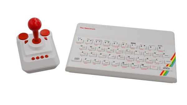 Retro Games The Spectrum Hvid