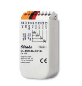Eltako DL-4CH-8A-DC12+ Ekstern Lysdæmper Hvid