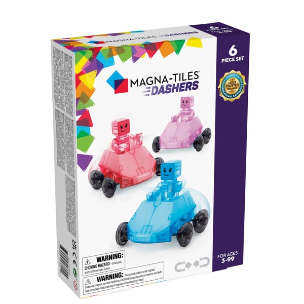 Pikkukuva 1 / 5: Magna-Tiles Dashers 6-Piece Set