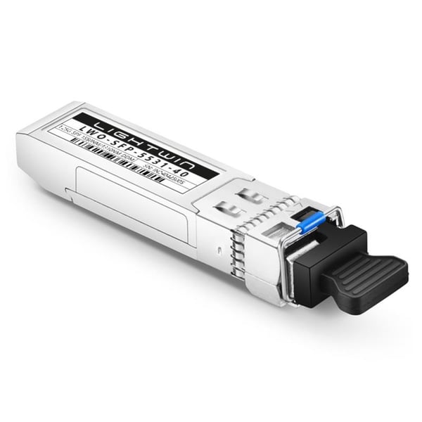 Miniatyrbillede 1 af 2: Lightwin Optics LWO-SFP-5531-40 modul til netværksmodtager Fiberoptisk 1250 Mbit/s BiDi SFP