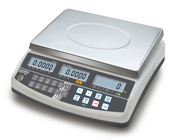 KERN & SOHN Zählwaage LCD 6 kg Rustfrit stål