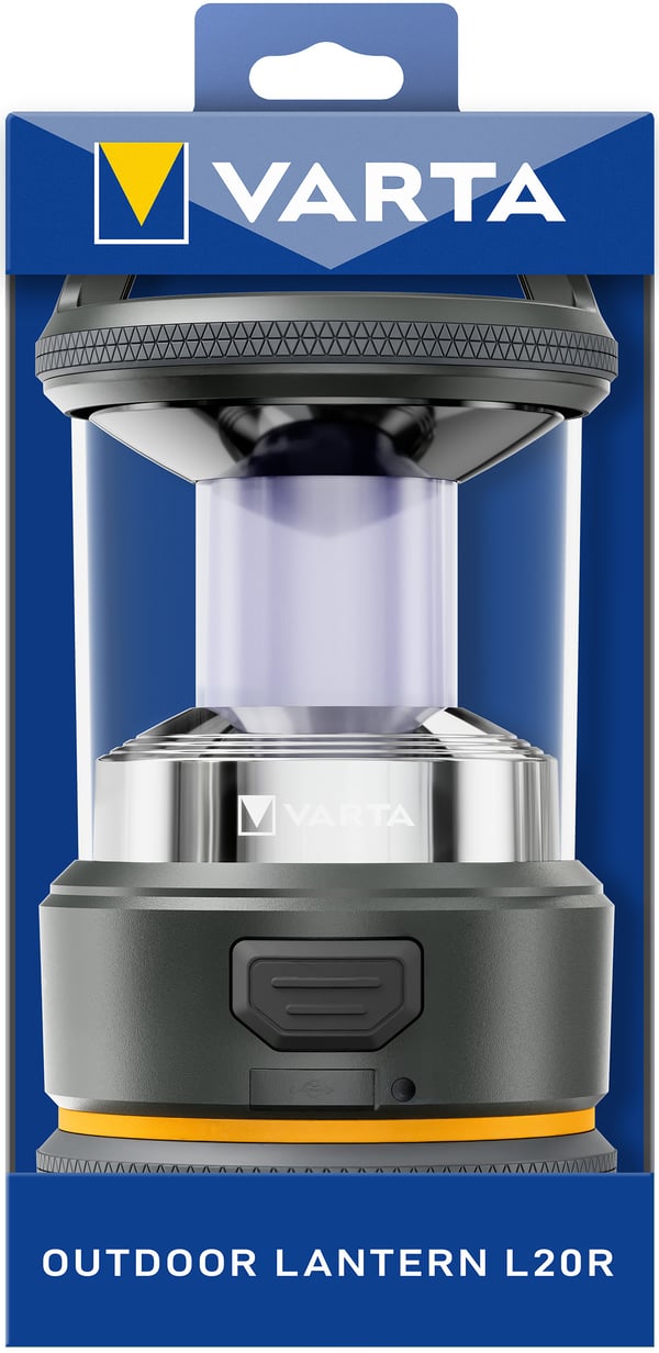Varta L20R lanterne LED Sort
