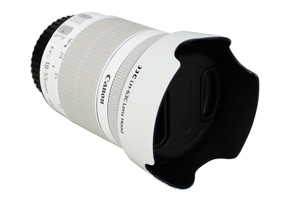 JJC LH-63C WHITE objektiivin suojus 5,8 cm Pyöreä Valkoinen