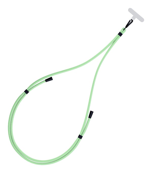 Miniatyrbillede 6 af 13: 3MK EasyClip strop Mobiltelefon Nylon, Zink Sort, Grøn
