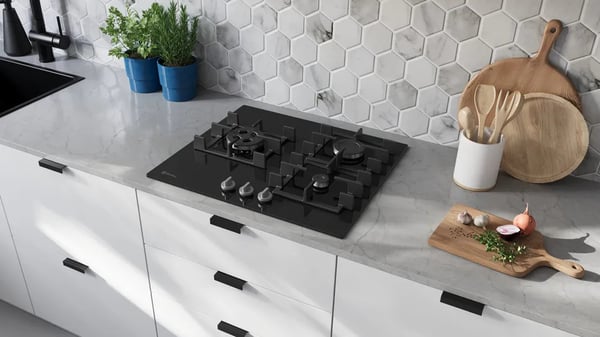 Balay 3ETG563QB kogeplade Sort Indbygget 59 cm Gaskomfur 3 zone(s)