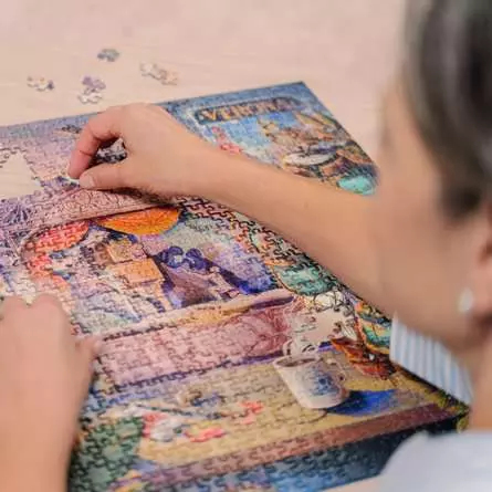 Miniatyrbillede 5 af 7: Ravensburger 12000997 puslespil 750 stk Kunst