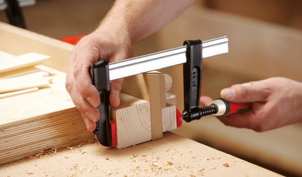 BESSEY TPN30BE-2K klemme F-klemme 30 cm Aluminium, Sort, Rød