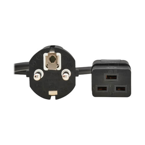 Miniatyrbillede 7 af 7: Eaton P050-2P5M-EU el-ledning Sort 2,5 m CEE7/7 IEC C19