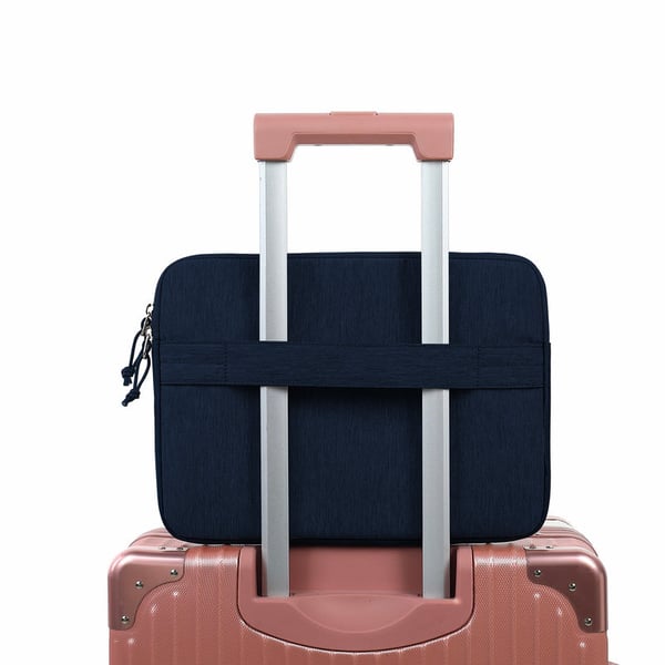 Miniatyrbillede 2 af 3: PURO PUBAGLITE16DKBLUE taske og etui til laptop 40,6 cm (16") Mappe Blå