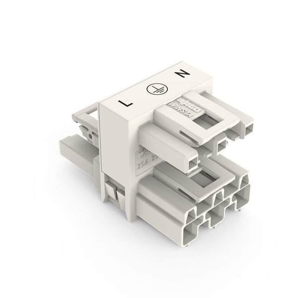 Wago 770-685 kabelsamler Hvid