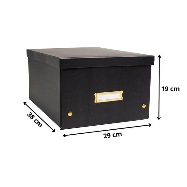Miniatyrbillede 8 af 10: Exacompta 62351E fil opbevaring Pap, Papir Sort