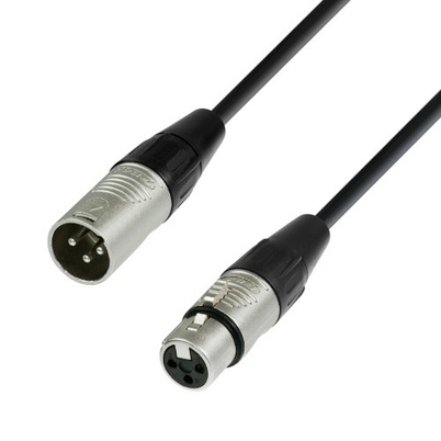 adam hall DMF 3000 signalkabel 30 m Sort