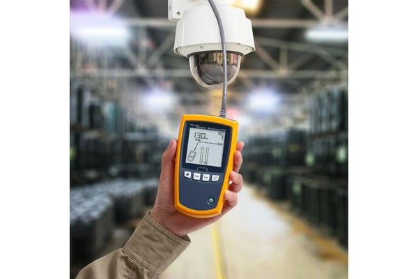 Fluke MicroScanner PoE PoE tester Sort, Blå, Gul