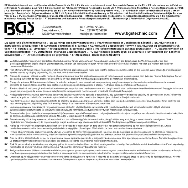 Pikkukuva 3 / 3: BGS technic Slogging Ring Spanner