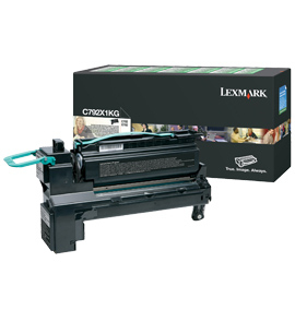 Lexmark C792X1KG värikasetti 1 kpl Alkuperäinen Musta