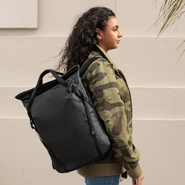 Miniatyrbillede 3 af 11: Peak Design Everyday Totepack rygsæk Fritidsrygsæk Sort Nylon