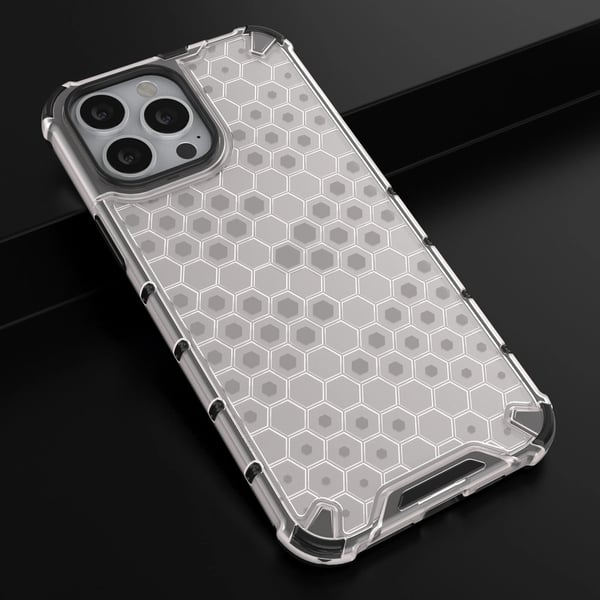 Hurtel Honeycomb mobiltelefon etui 17 cm (6.7") Hylde etui Transparent