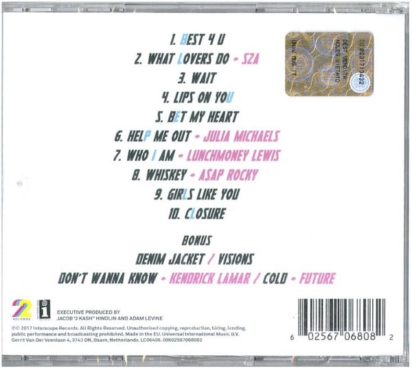 Universal Music Maroon 5 - Red Pill Blues, CD Pop
