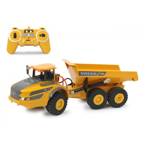 Jamara Volvo A40G radiostyrd modell Dumper Elmotor 1:20