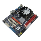 Miniatyrbild 3 av 10: Gelid Solutions Slim Silence 775 Processor Kylare 7,5 cm Svart, Vit