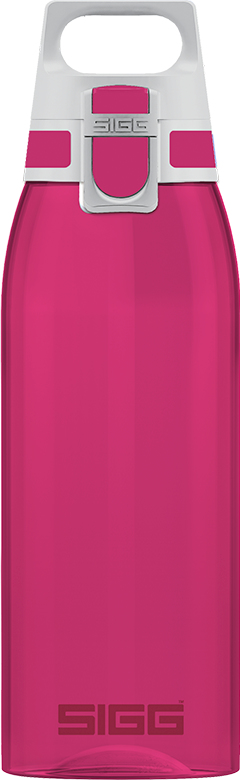SIGG Total Color Berry Daglig användning, Fysisk träning, Idrott 1000 ml Tritan Rosa, Vit