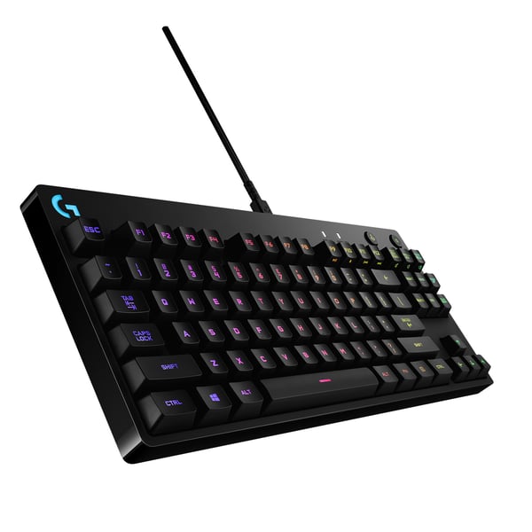 Miniatyrbild 2 av 9: Logitech G 920-009390 tangentbord Spela USB AZERTY Fransk Svart
