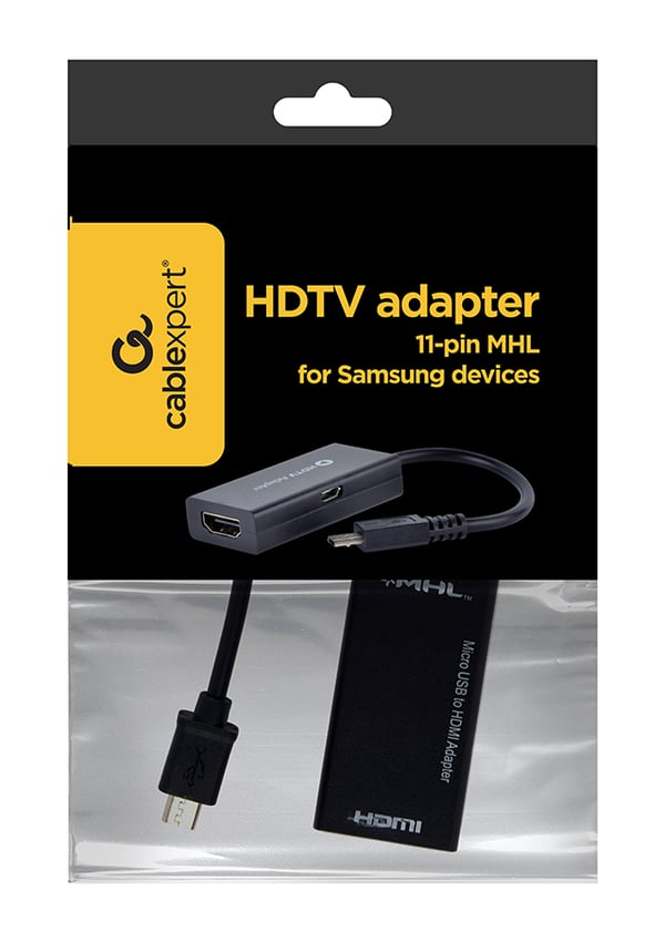 Gembird A-MHL-003 USB grafiikka-adapteri Musta