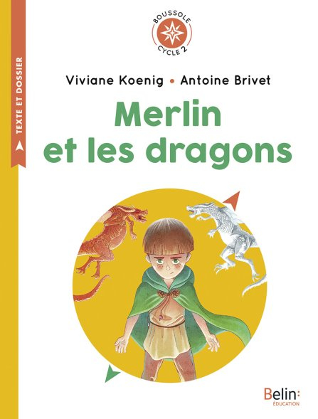 Merlin Et Les Dragons bog Fransk 56 Sider