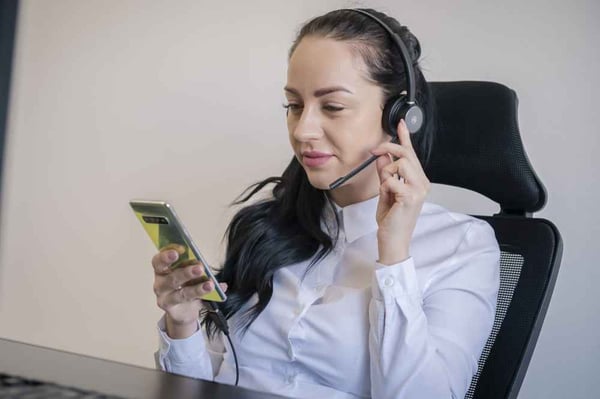Tellur Voice 420 Headset Kabel Huvudband USB Type-C / USB Type-A Svart