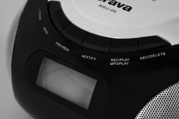 Miniatyrbillede 4 af 7: Orava RSU-05 radio Bærbar Digital Sort, Sølv