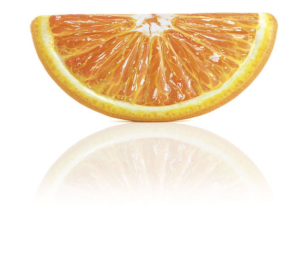 Intex 58763 pool og strand flyder Orange, Gul Flydende madras