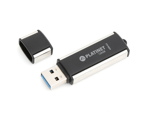 Platinet PMFU3128X USB-sticka 128 GB USB Type-A 3.2 Gen 1 (3.1 Gen 1) Svart