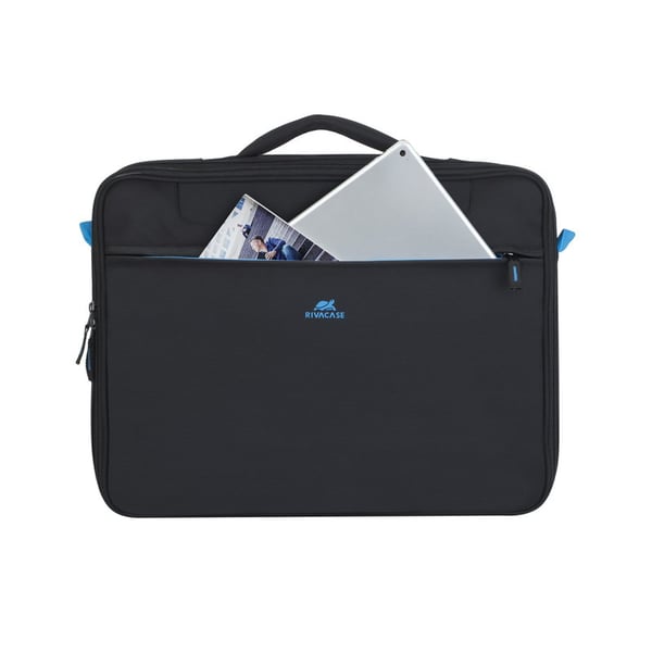 rivacase 8087 - Messenger-taske - 40,6 cm (16 tommer) - Skulderrem - 690 g - Sort