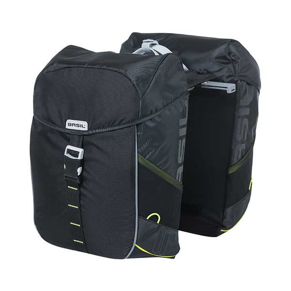 Basil Miles MIK Bak Cykelväska 34 l Polyester Svart