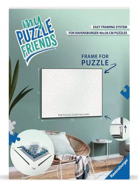 Ravensburger 12001247 billedramme Enkelt billedramme Hvid