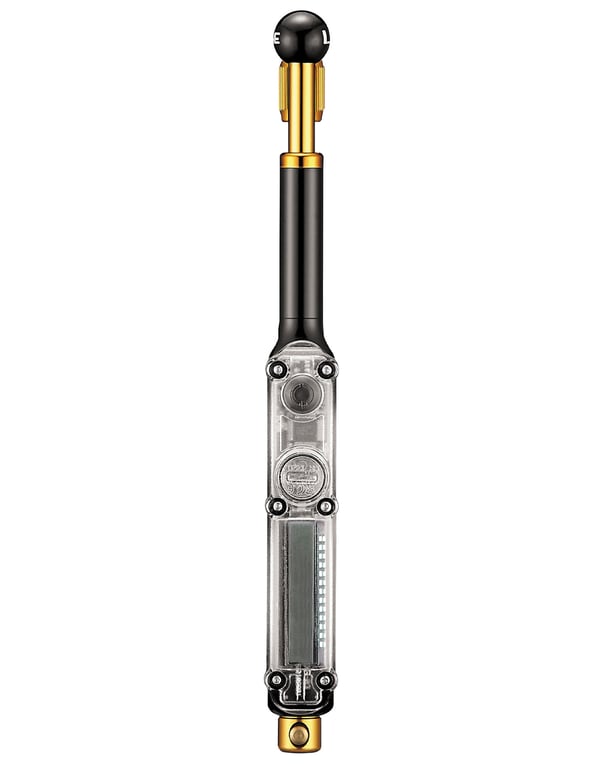 Lezyne Digital Shock Drive Sort Hånd luftpumpe