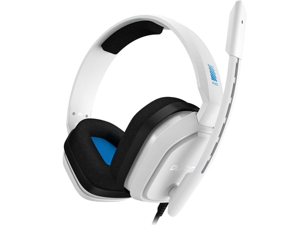 Miniatyrbillede 3 af 6: ASTRO Gaming A10 Headset Ledningsført Spil Blå, Hvid