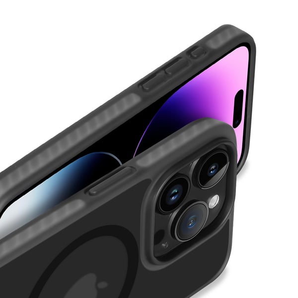 Miniatyrbild 4 av 5: nevox StyleShell Invisio svart iPhone 16 Pro (2400)