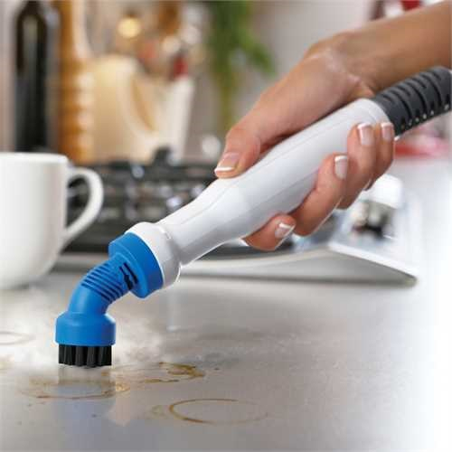 Black & Decker 9IN1 Steam-mop Ångmopp 0,5 l 1300 W Turkos, Vit