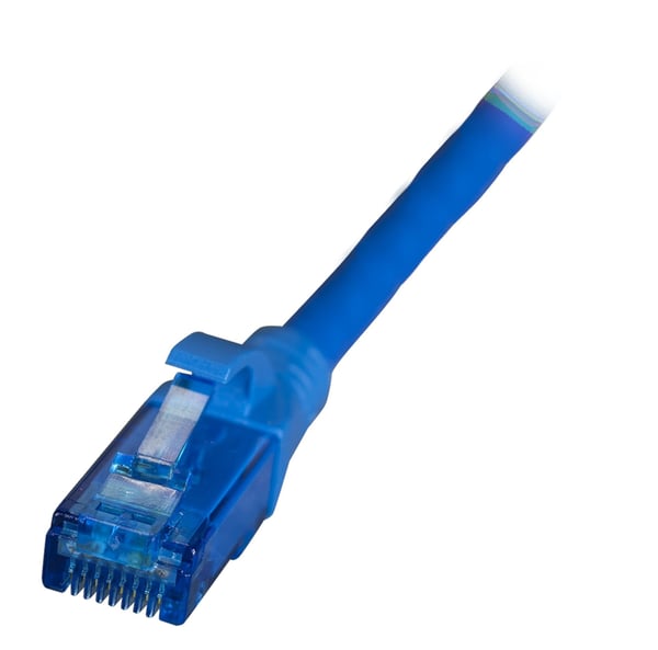EFB Elektronik K8109BL.7,5 netværkskabel Blå 7,5 m Cat6a U/UTP (UTP) Rund