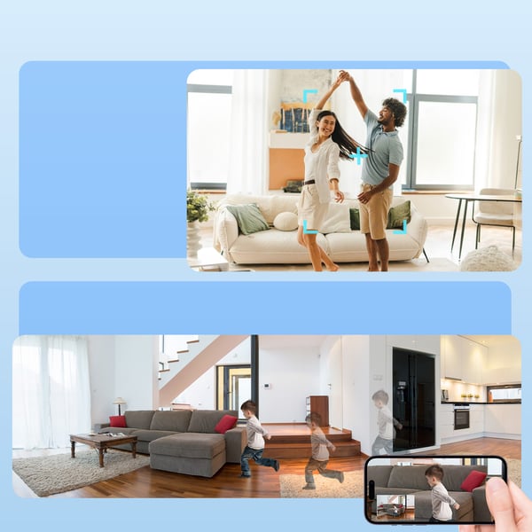 EZVIZ H6c G1 3K Sfærisk IP-sikkerhedskamera Indendørs 2880 x 1620 pixel Loft/væg/skrivebord